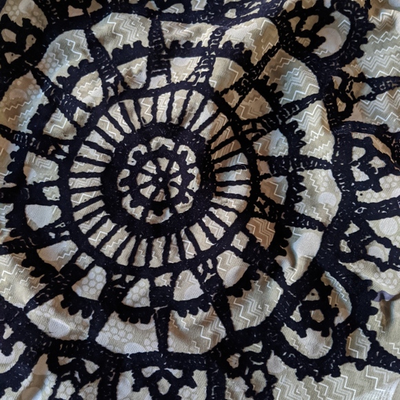 NWOT green Desigual long sleeve velvet print S - Picture 5 of 5